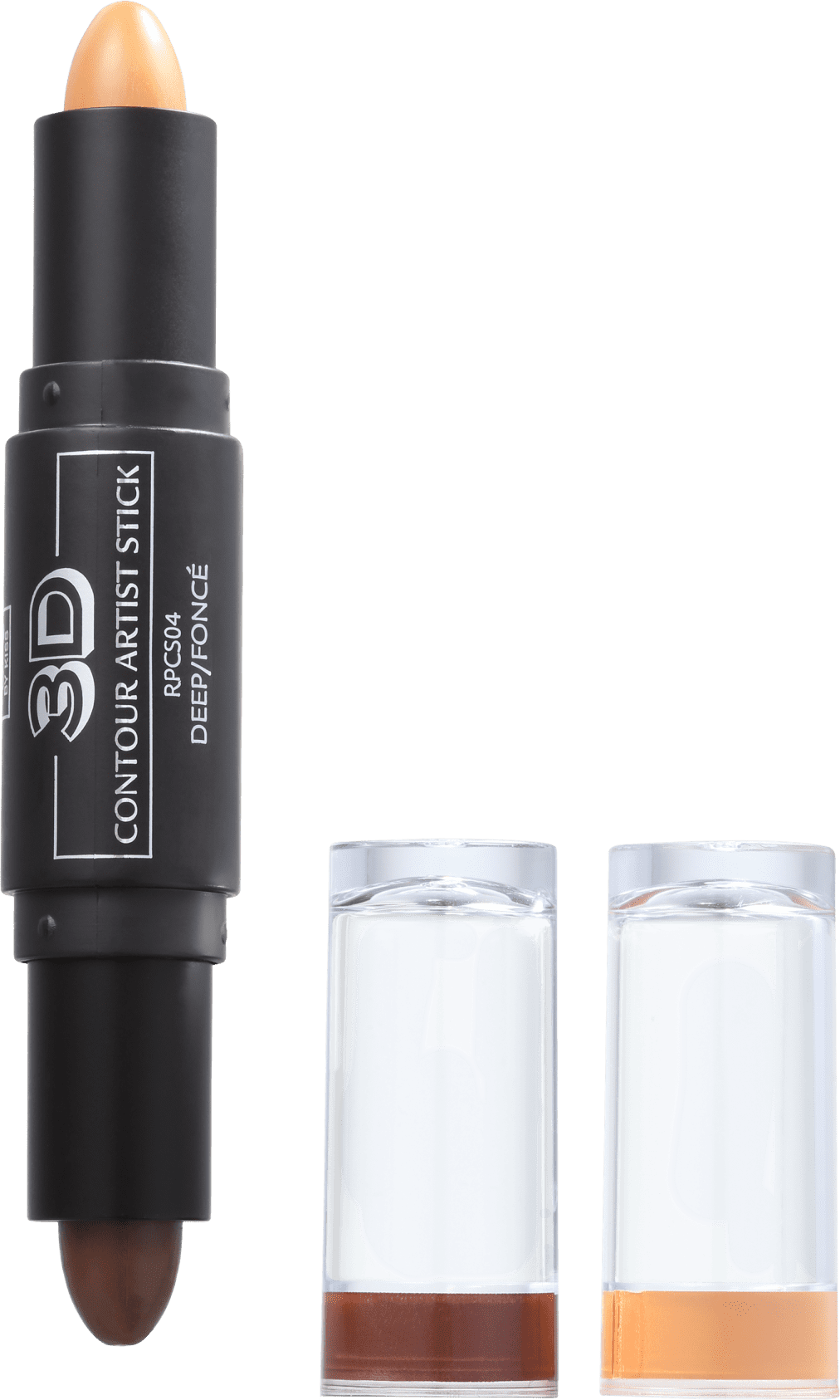 Kiss New York Ruby Kisses 3D Contour Artist Stick Deep - Contorno Facial 4g