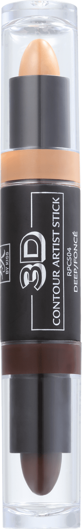 Kiss New York Ruby Kisses 3D Contour Artist Stick Deep - Contorno Facial 4g