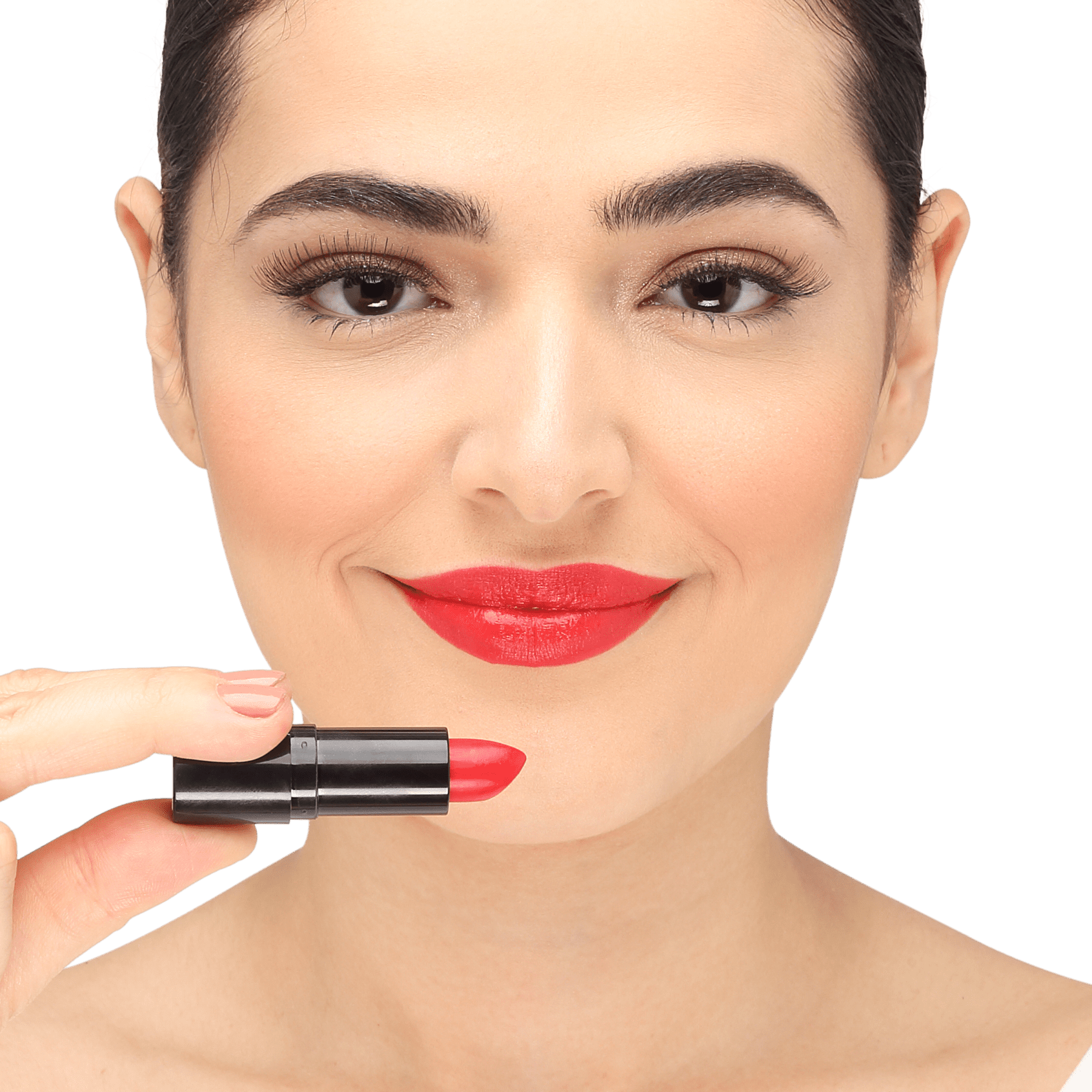 Kiss New York Ruby Kisses Em Chamas - Batom Cremoso 3,5g