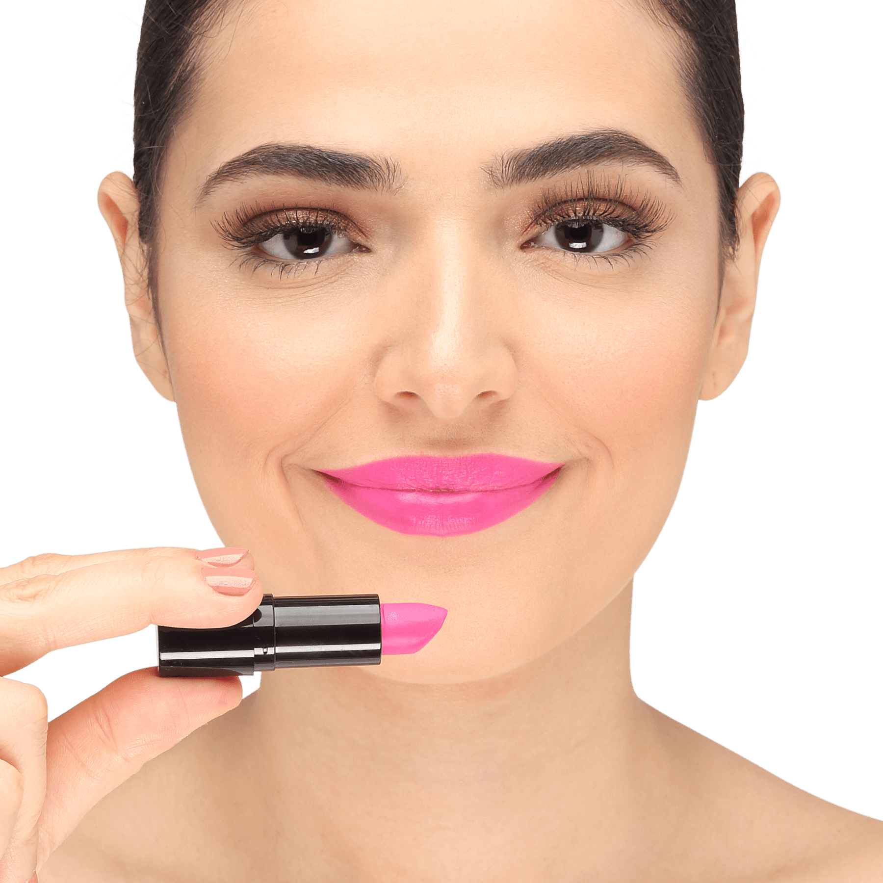 Kiss New York Ruby Kisses Hot Pink - Batom Cremoso 3,5g