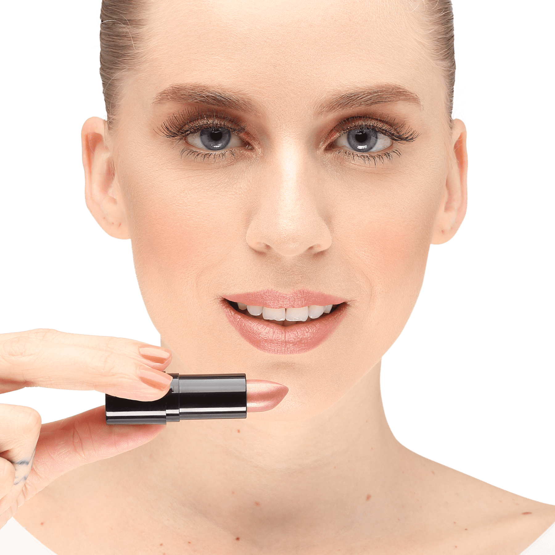 Kiss New York Ruby Kisses Nude Aberto - Batom Cintilante 3,5g