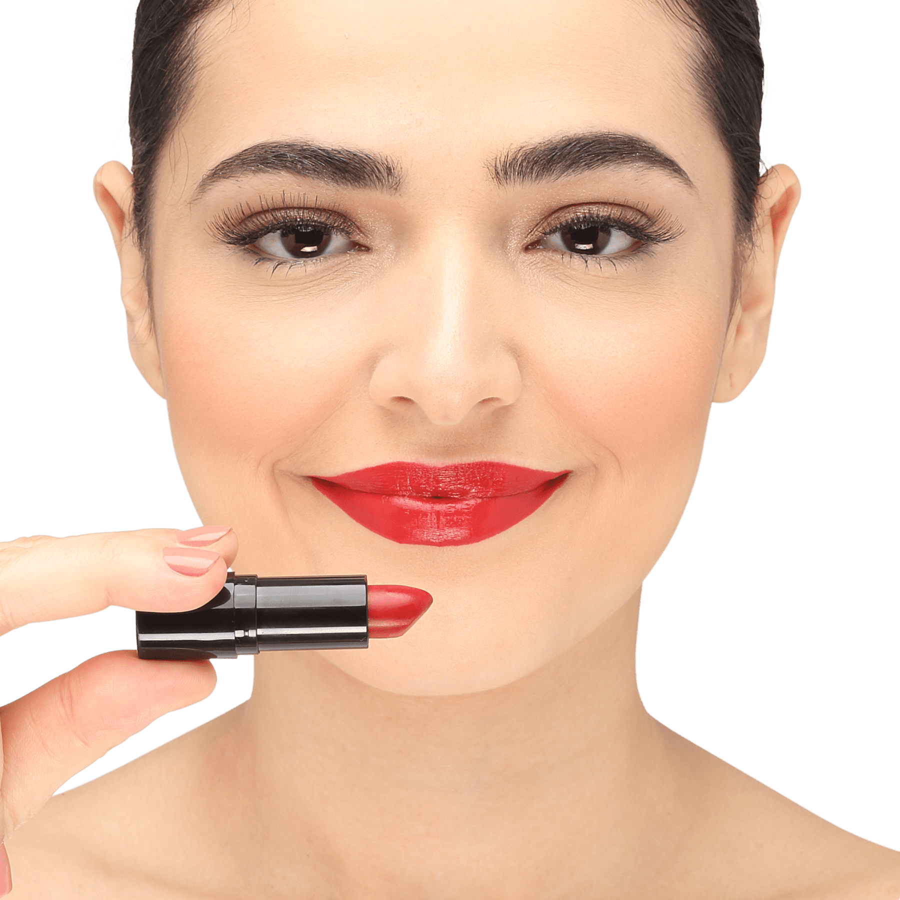 Kiss New York Ruby Kisses Vermelho Sexy - Batom Cremoso 3,5g