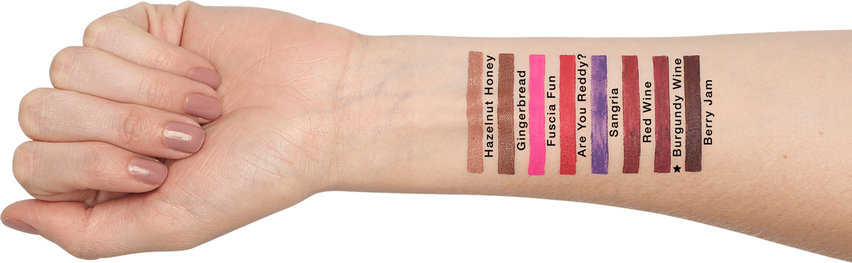 Kiss New York Ruby Kisses Perfect Precision Burgundy Wine - Delineador Labial 0,28g