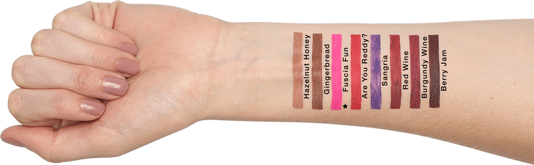 Kiss New York Ruby Kisses Perfect Precision Fuscia Fun - Delineador Labial 0,28g