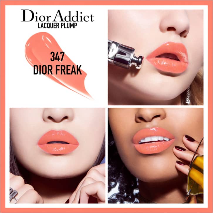 Dior Addict Lacquer Plump 347 Dior Freak- Batom Líquido Espelhado 5,5 ml