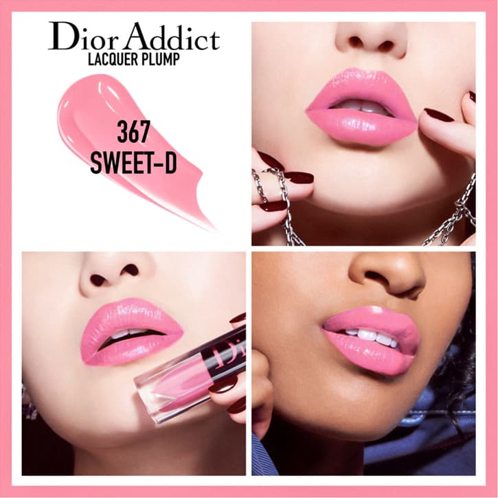 Dior Addict Lacquer Plump 367 Sweet D - Batom Líquido Espelhado 5,5 ml