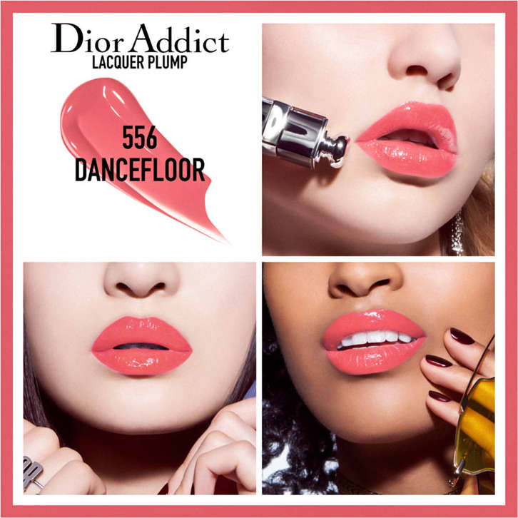 Dior Addict Lacquer Plump 556 Dancefloor - Batom Líquido Espelhado 5,5 ml