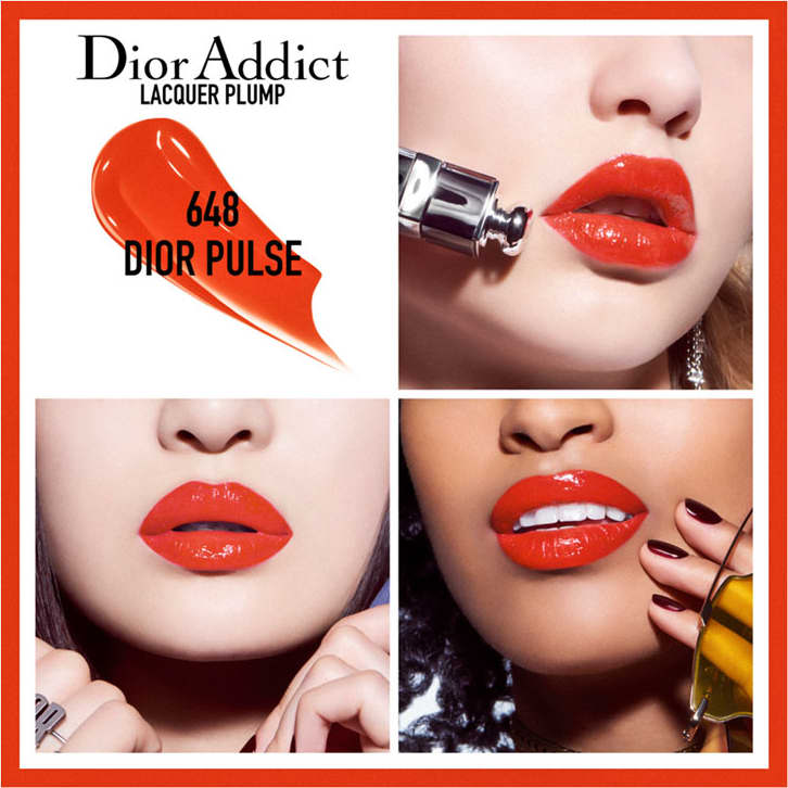 Dior Addict Lacquer Plump 648 Dior Pulse - Batom Líquido Espelhado 5,5 ml