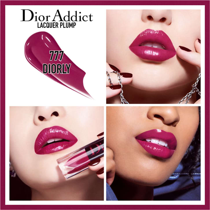 Dior Addict Lacquer Plump 777 Diorly - Batom Líquido Espelhado 5,5 ml