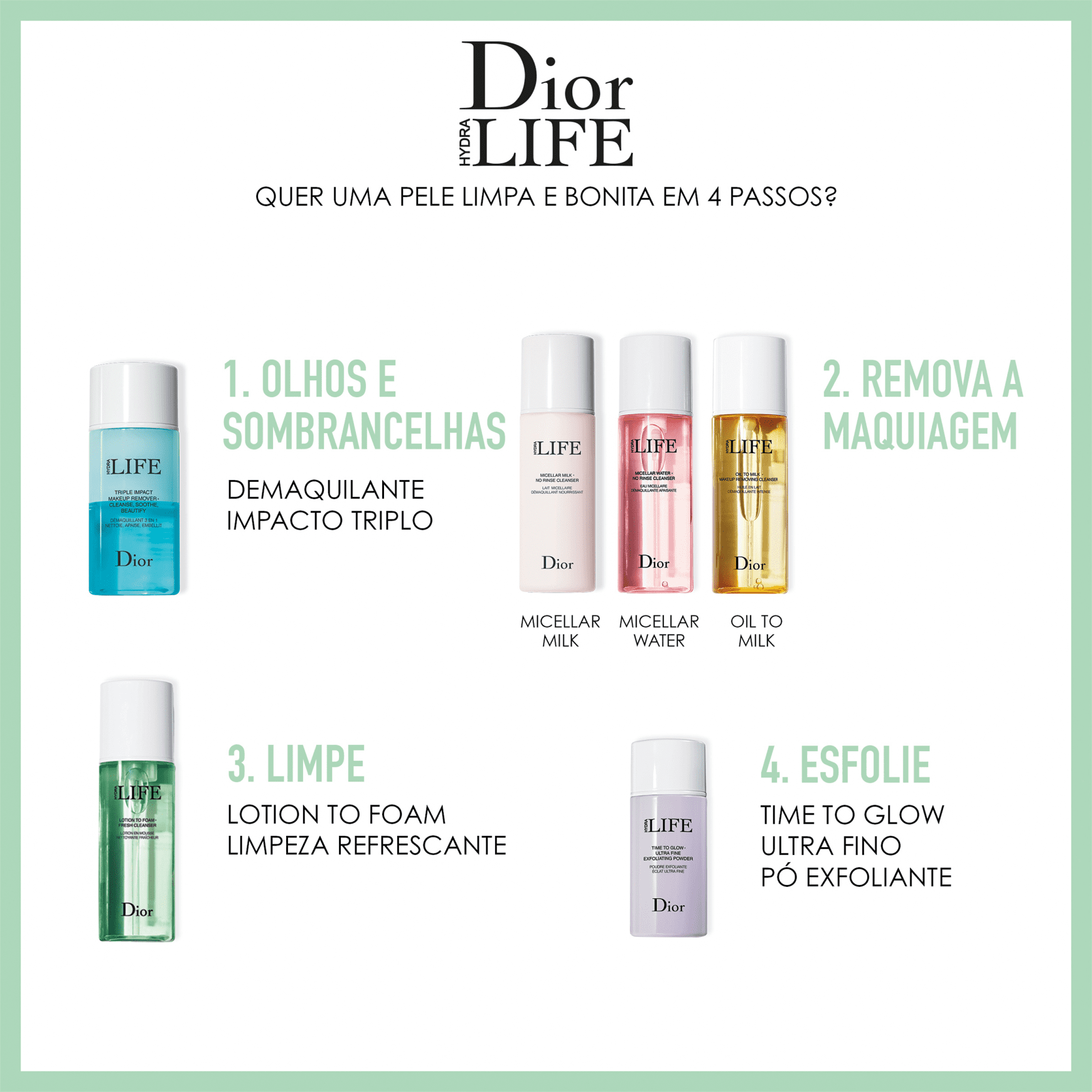 Dior Hydra Life Micellar Milk - Loção Demaquilante para Rosto e Olhos 200ml