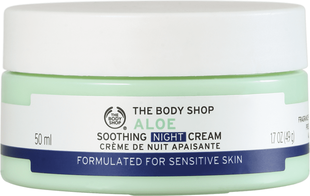 The Body Shop Aloe Soothing - Creme Hidratante Noturno 50ml
