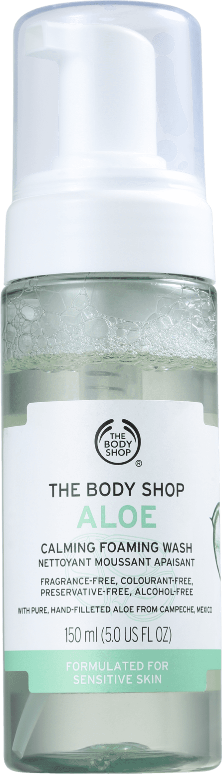 The Body Shop Aloe - Espuma de Limpeza Facial 150ml