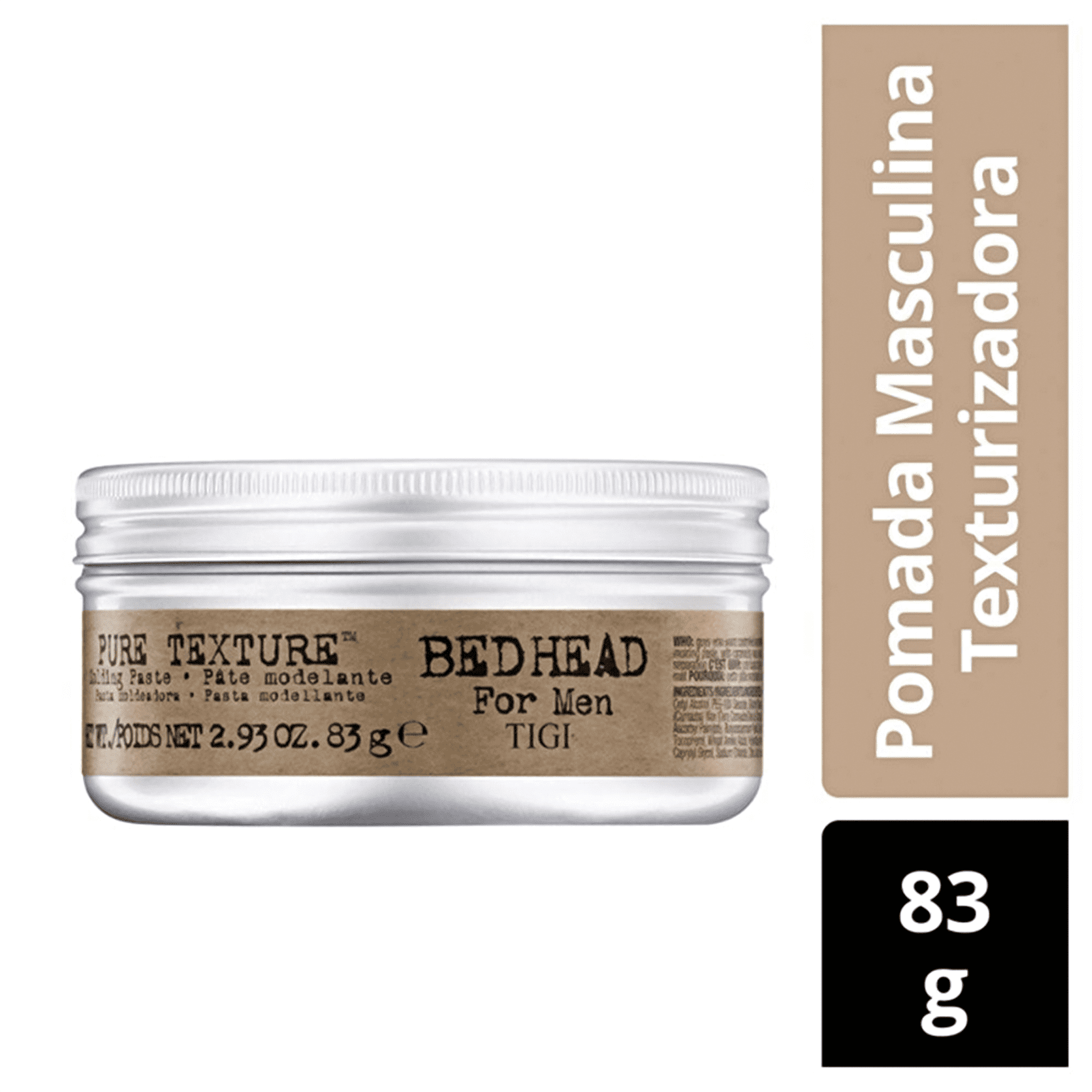 TIGI Bed Head For Men Pure Texture - Pasta Modeladora 83g