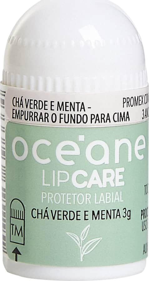 Lip Care - Protetor Labial Chá Verde e Menta