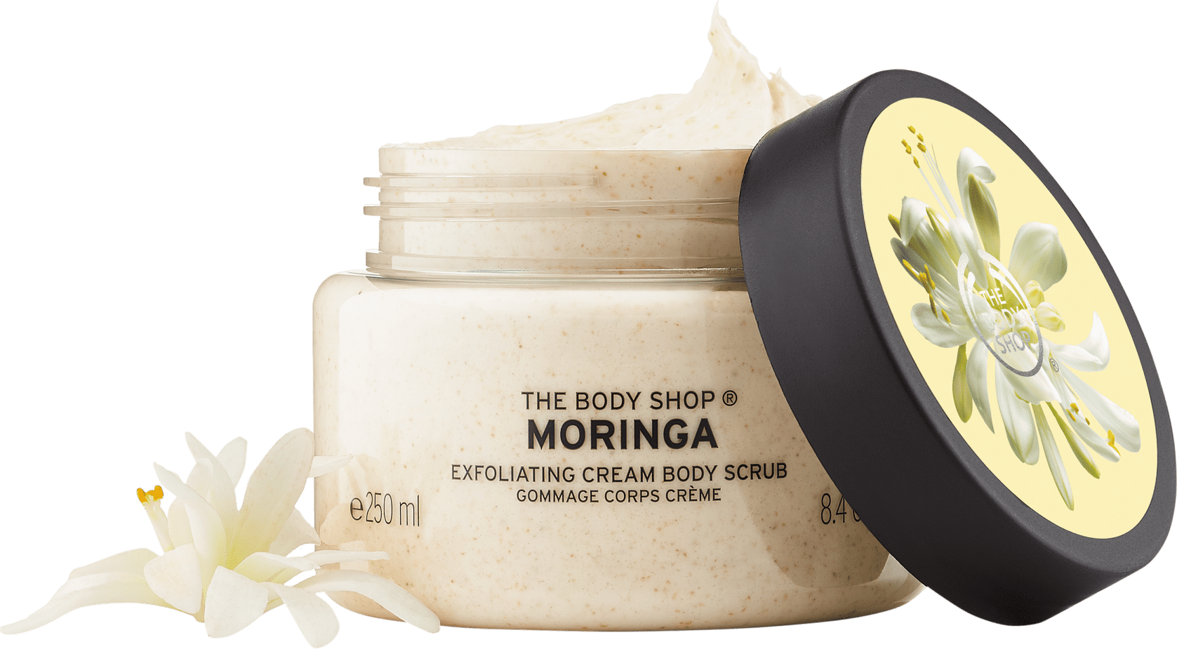The Body Shop Moringa Body Scrub - Creme Esfoliante 250ml