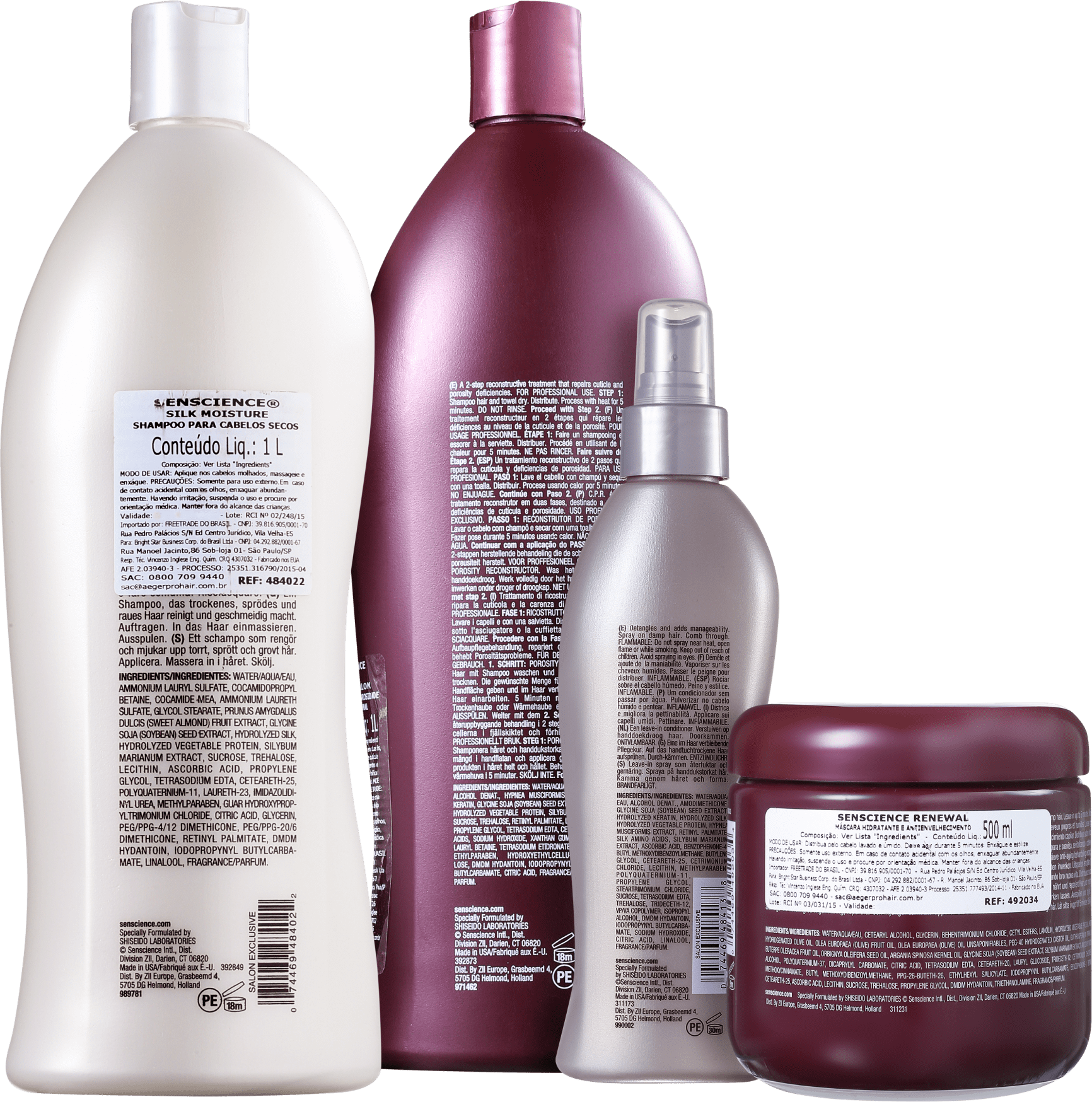 Kit Senscience Deep Repair (4 Produtos)