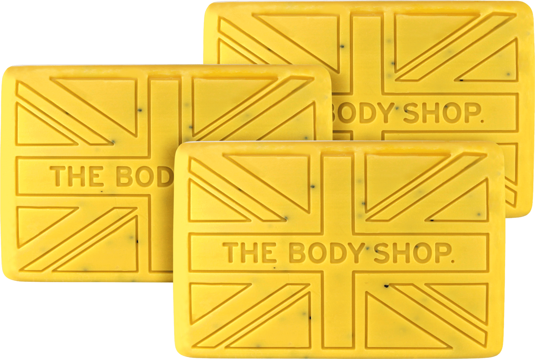 Kit The Body Shop Banana e Canela Trio - Sabonetes em Barra 3x75g
