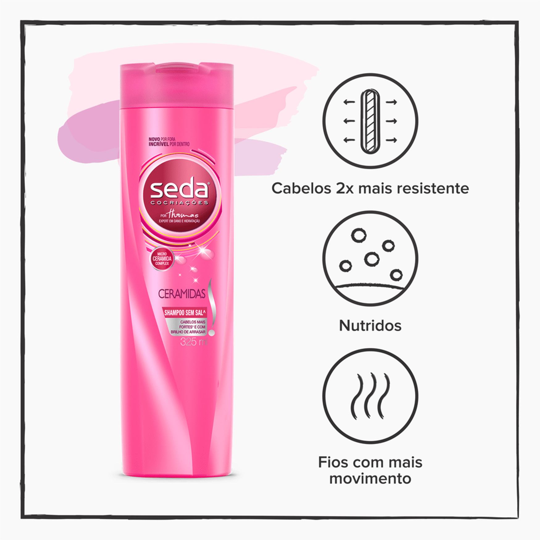 Condicionador Seda Ceramidas 325ml