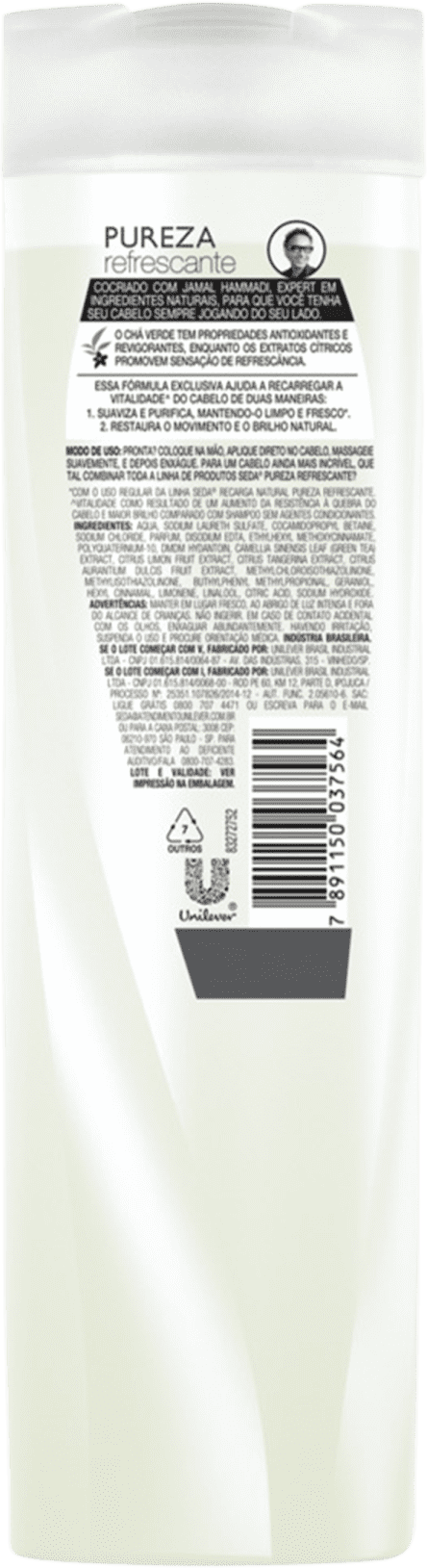 Shampoo Seda Pureza Detox 325ml