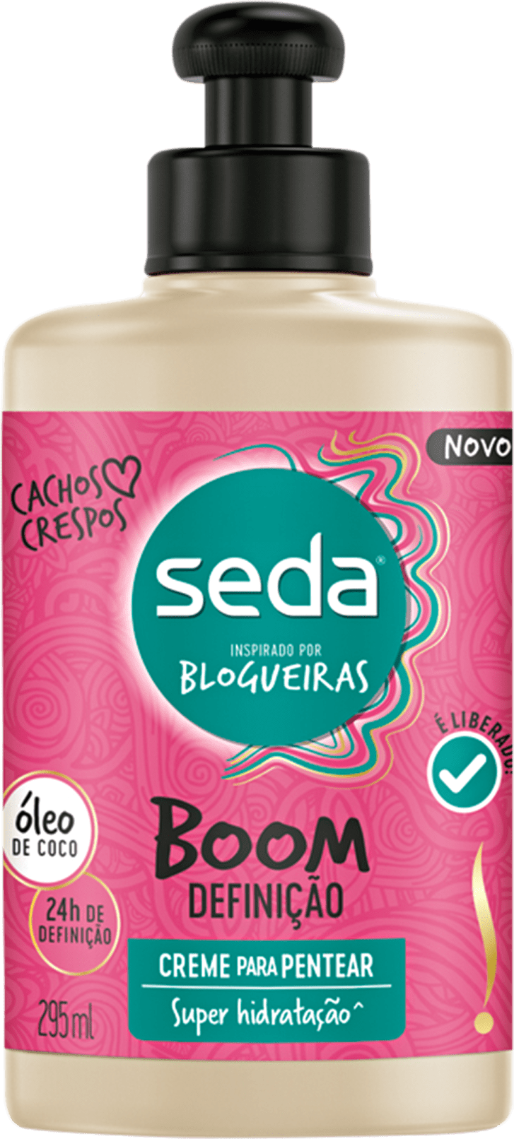 Creme de Pentear Seda Boom Definição 295ml
