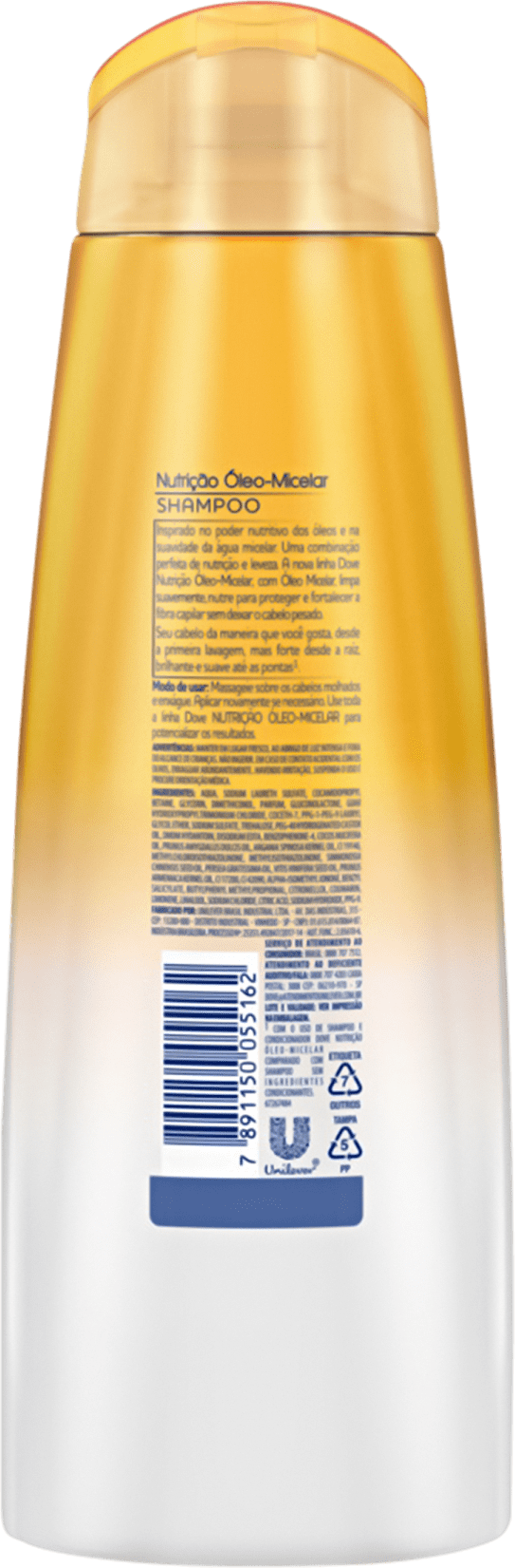 Dove Nutrição Óleo Micelar - Shampoo 400ml
