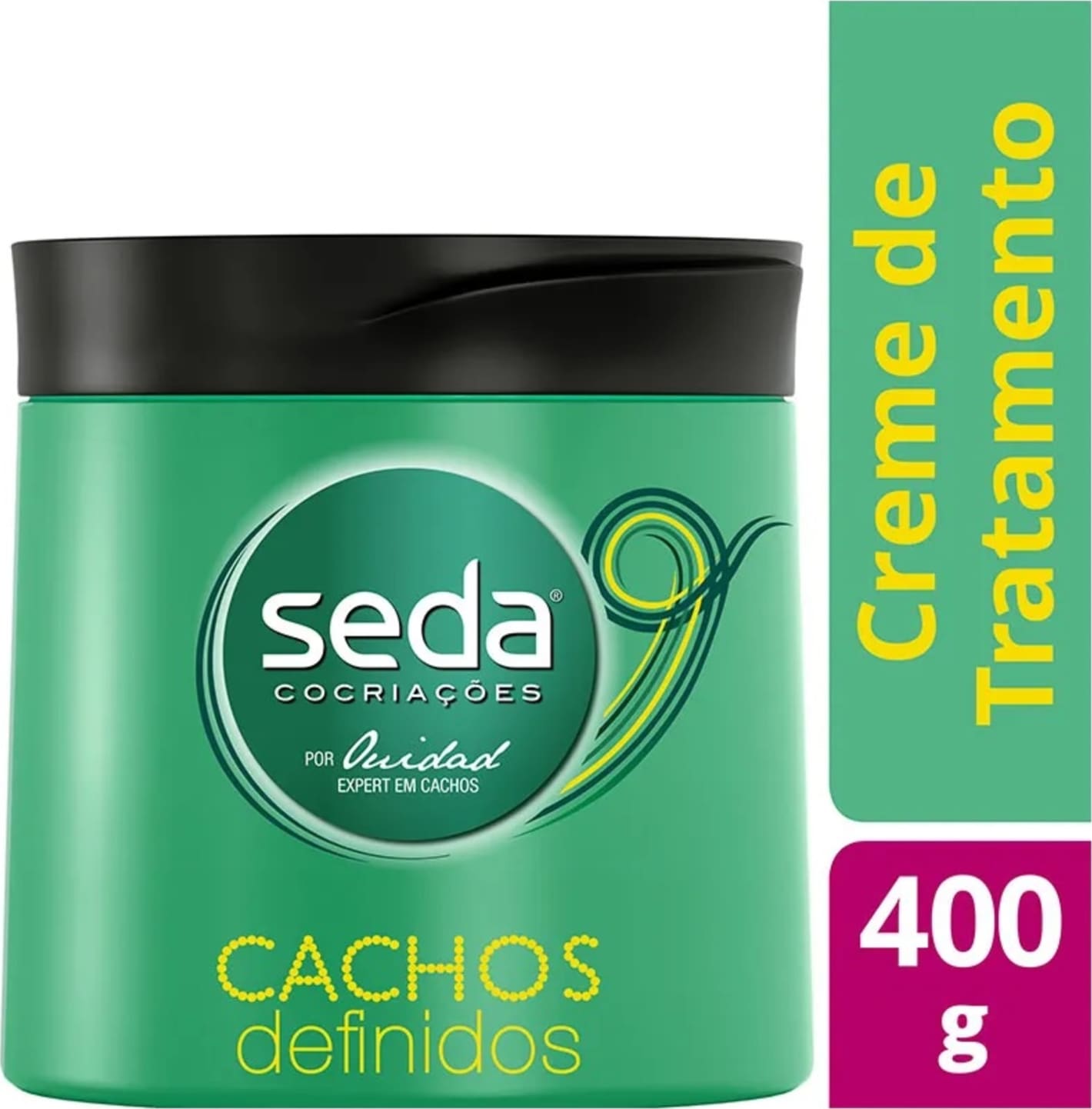 Creme de Tratamento Seda Cachos Definidos 400g