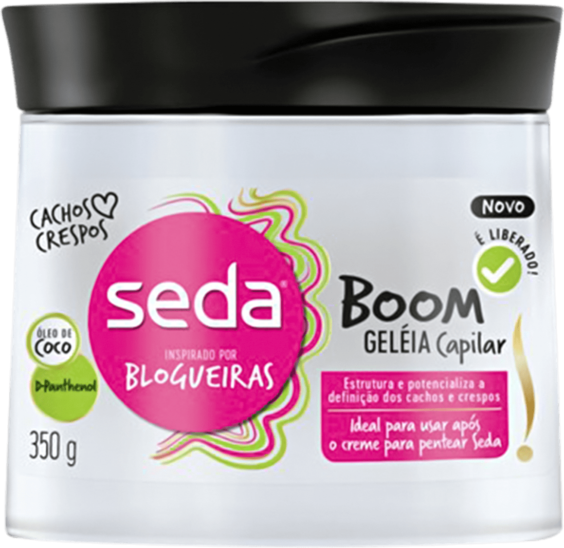 Seda Boom Geléia Capilar - Finalizador 350g
