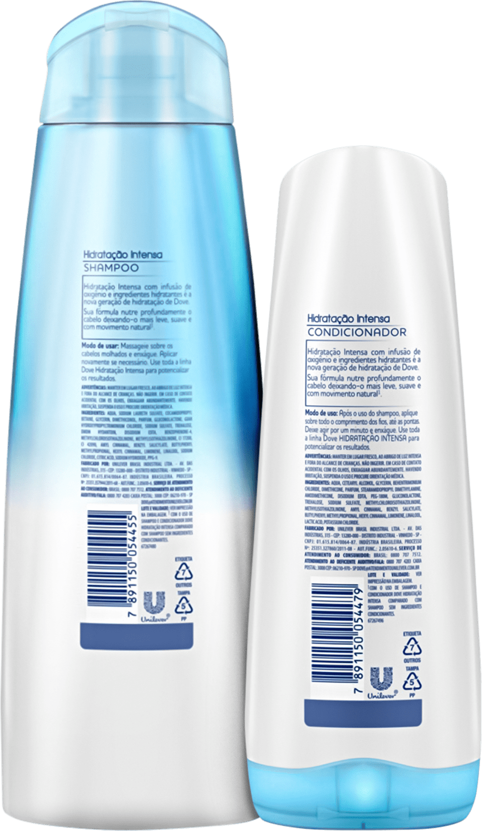 Kit Dove Hidratação Intensa com Infusão de Oxigênio (2 Produtos)