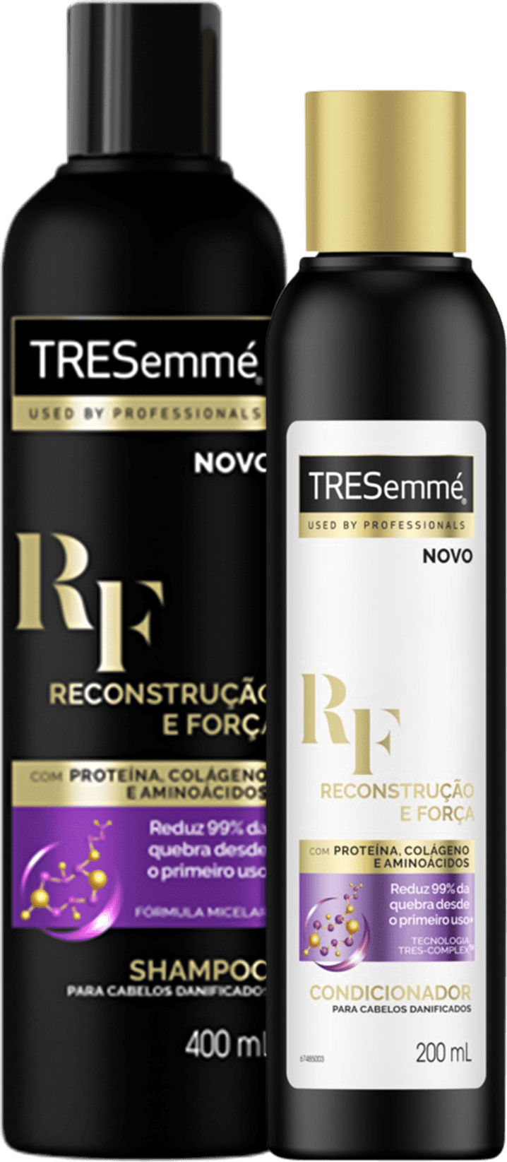 Kit TRESemmé Reconstrução e Força Duo Starter (2 Produtos)