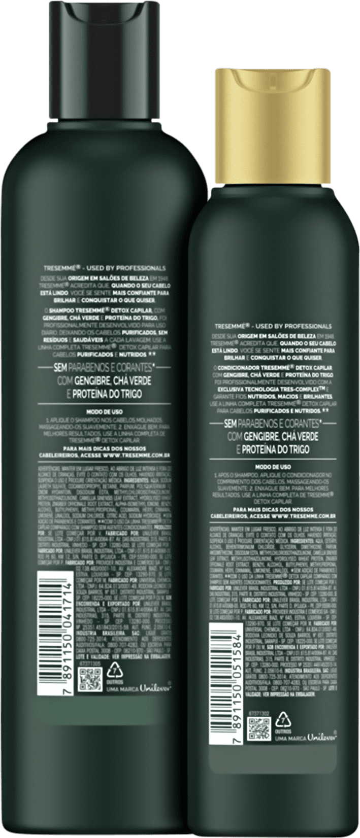 Kit TRESemmé Detox Duo Starter (2 Produtos)