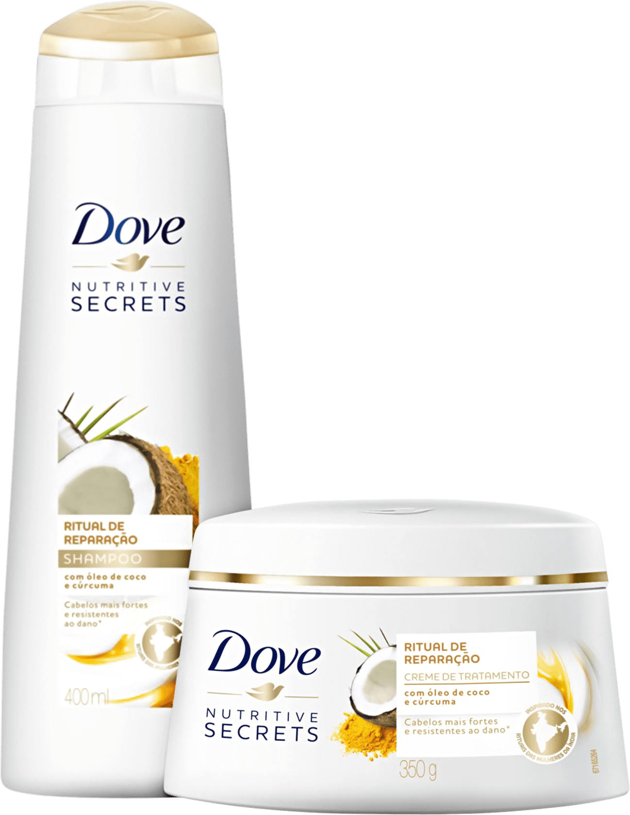 Kit Dove Ritual de Reparação e Tratamento (2 Produtos)