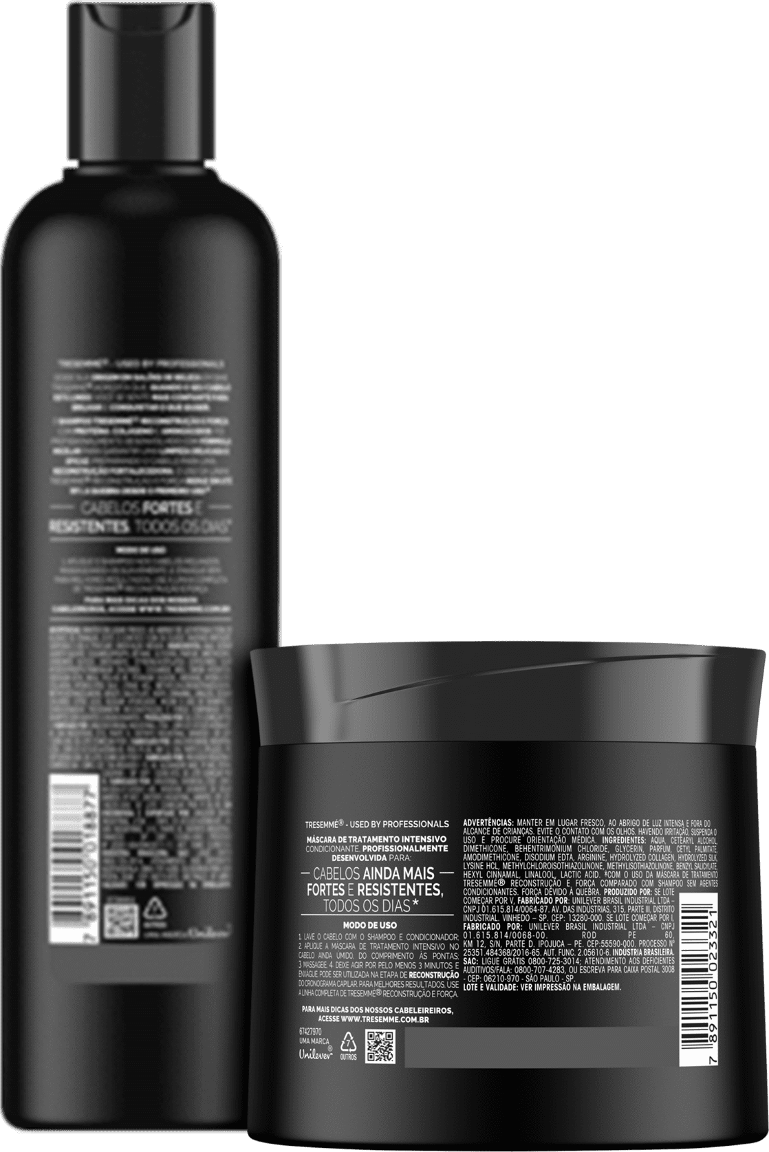 Kit TRESemmé Reconstrução e Força Duo Care (2 Produtos)