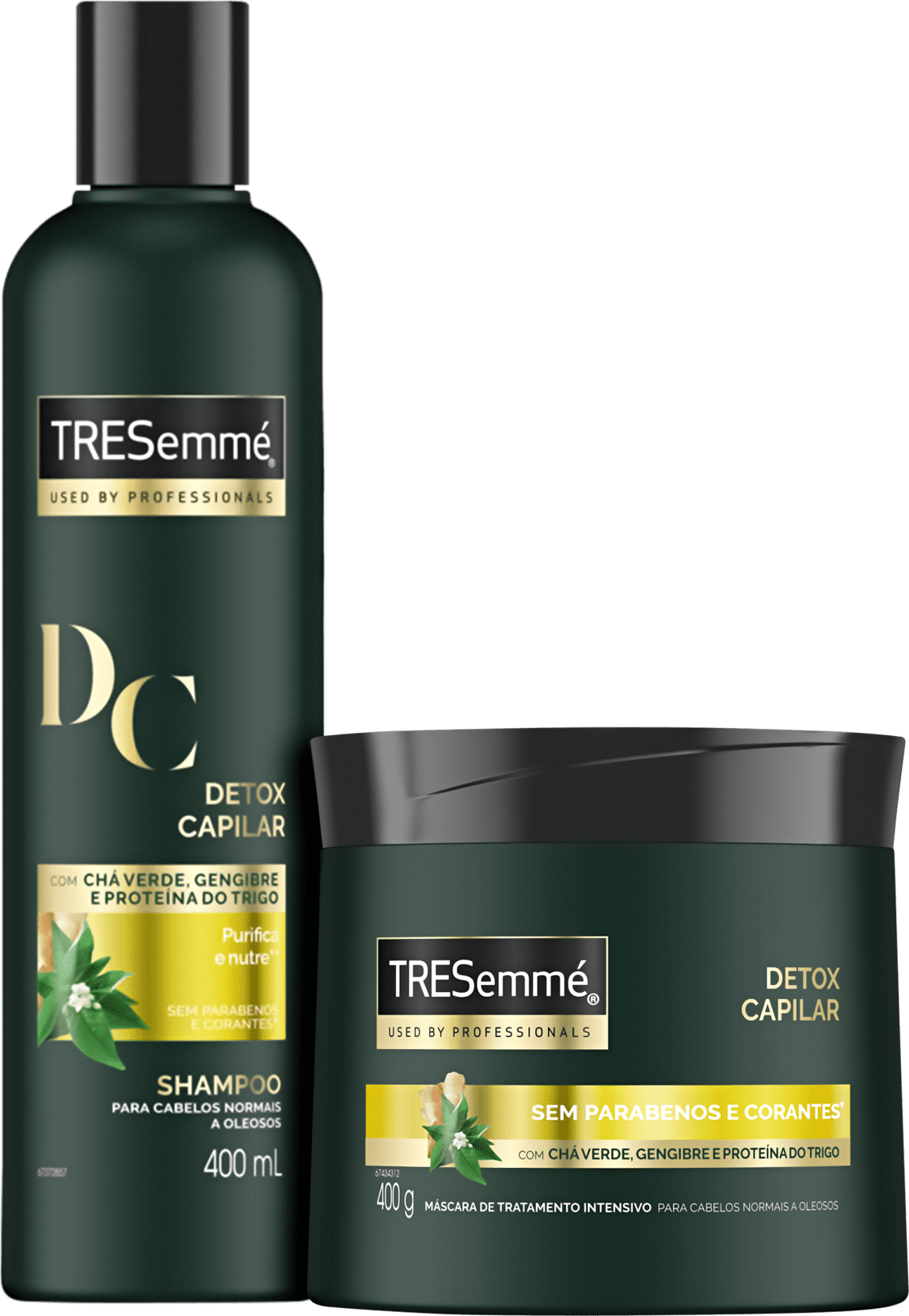 Kit TRESemmé Detox Capilar Duo Care (2 Produtos)