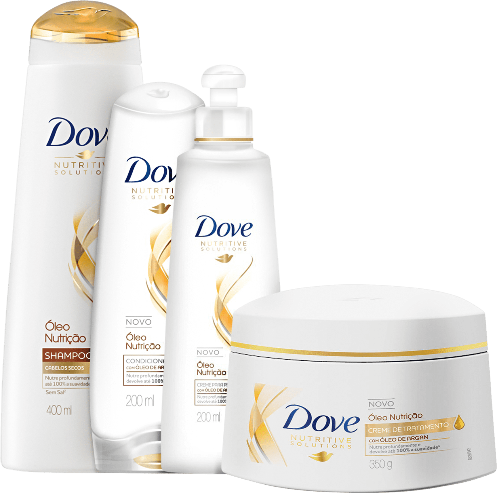 Kit Dove Óleo Nutrição Plus Full (3 Produtos)