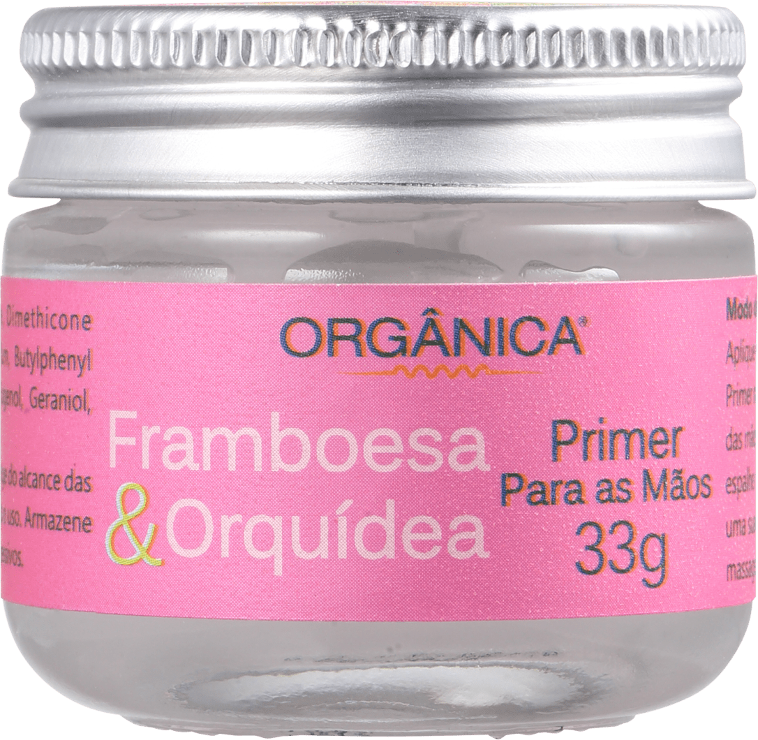 Orgânica Framboesa e Orquídea - Primer para as Mãos 33g