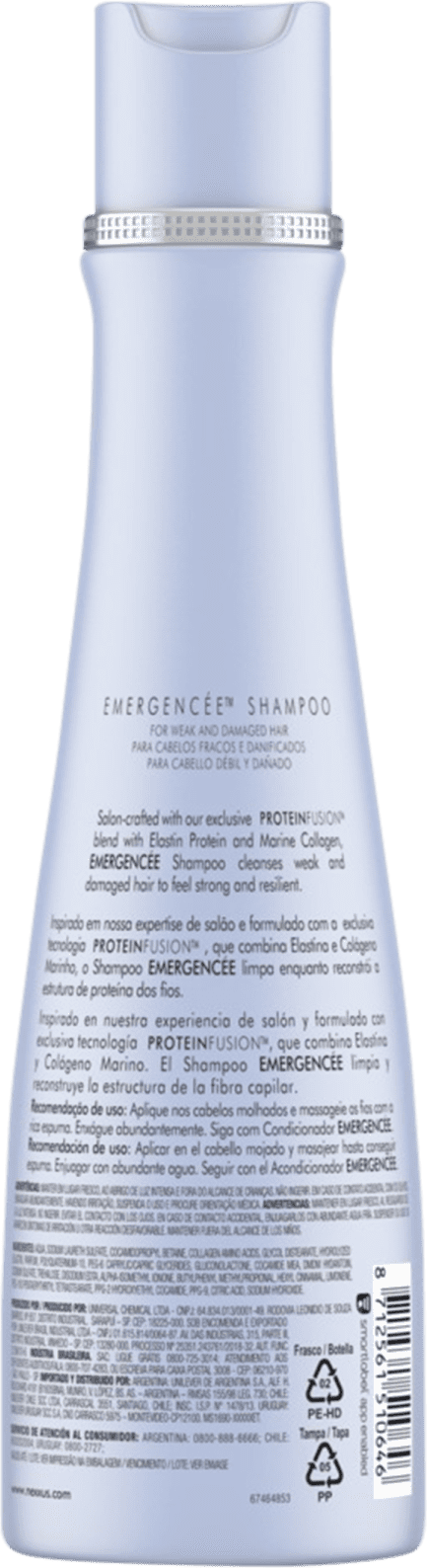 Shampoo Nexxus Emergencée Nexxus 250ml