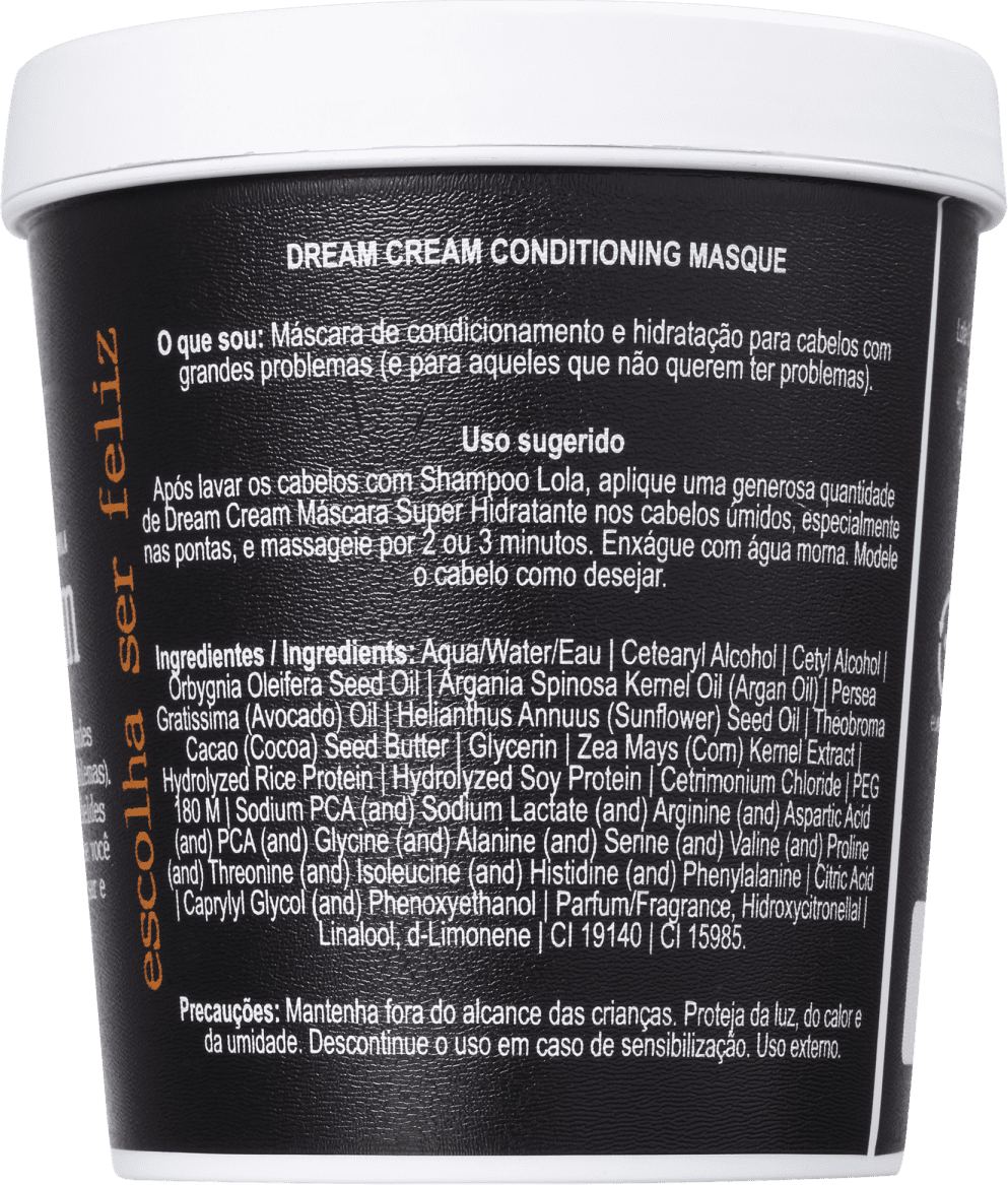 Lola Cosmetics Dream Cream - Máscara Capilar 200g