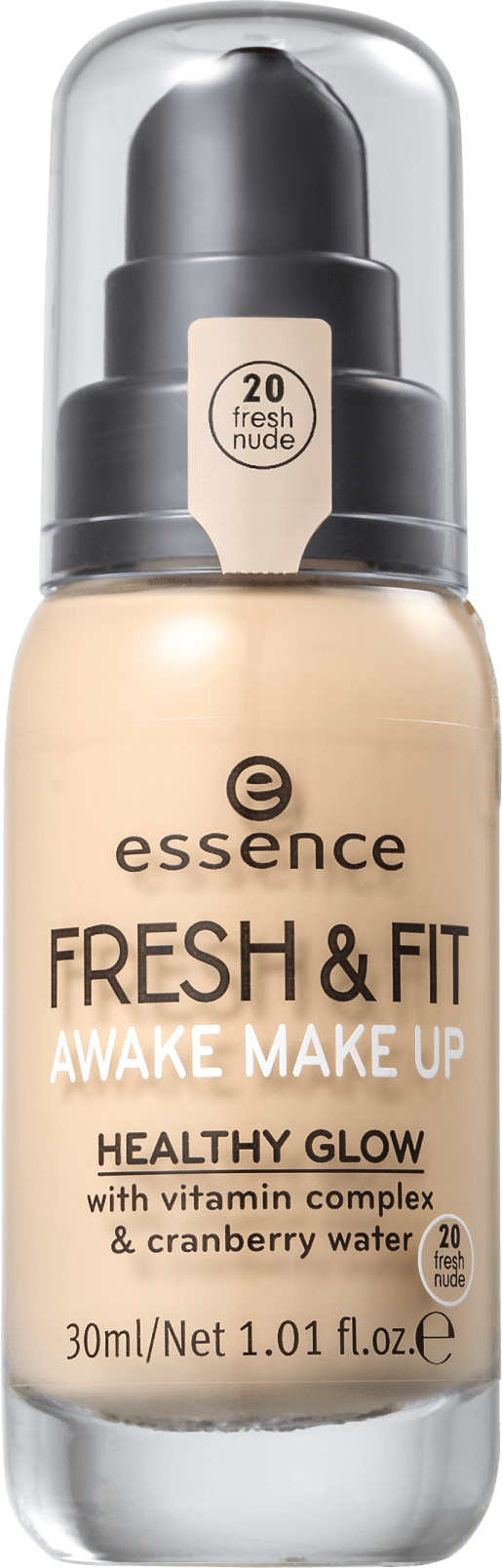 Essence Fresh & Fit 20 Fresh Nude - Base Líquida 30ml