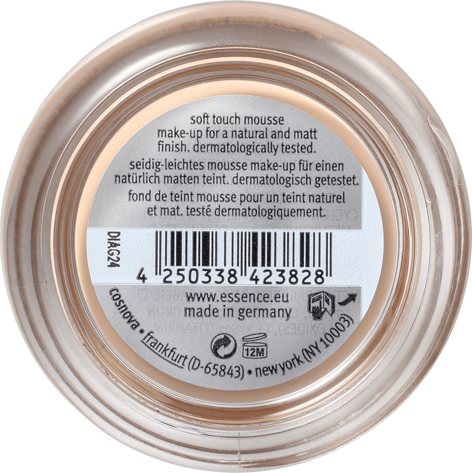 Essence Soft Touch Mousse 04 Matt Ivory - Base Cremosa 16g