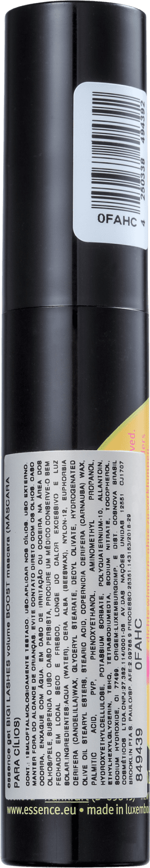 Essence Get Big! Lashes Volume Boost - Máscara para Cílios 12ml