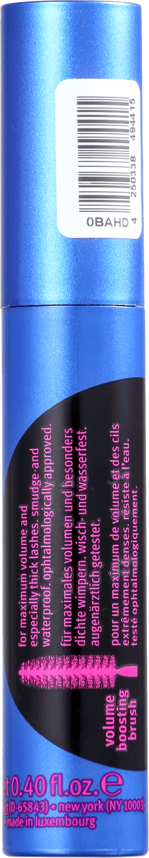 Essence Get Big! Lashes Volume Boost Waterproof - Máscara para Cílios 12ml