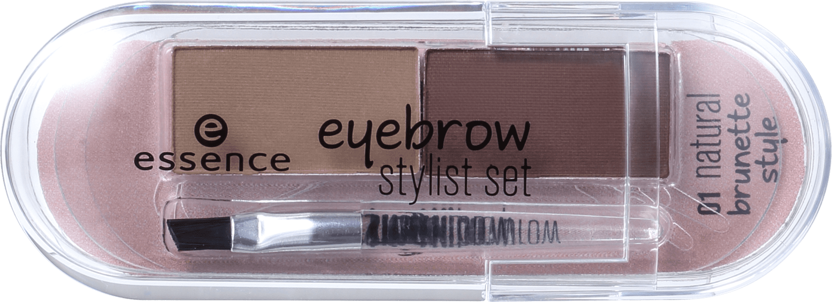 Essence Eyebrow Styling Set 01 Natural Brunette Style - Paleta para Sobrancelha 2g