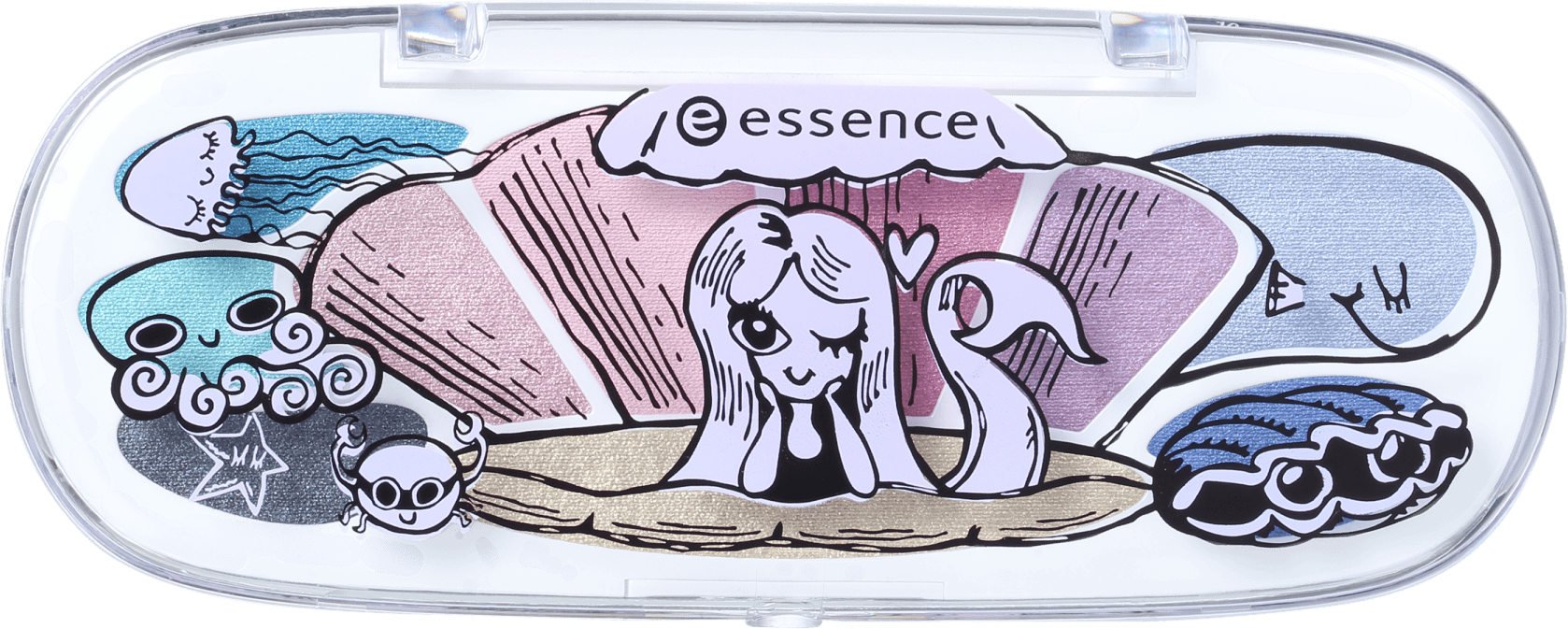 Essence Mermaid 03 My Shell Is My Castle - Paleta de Sombras 7g