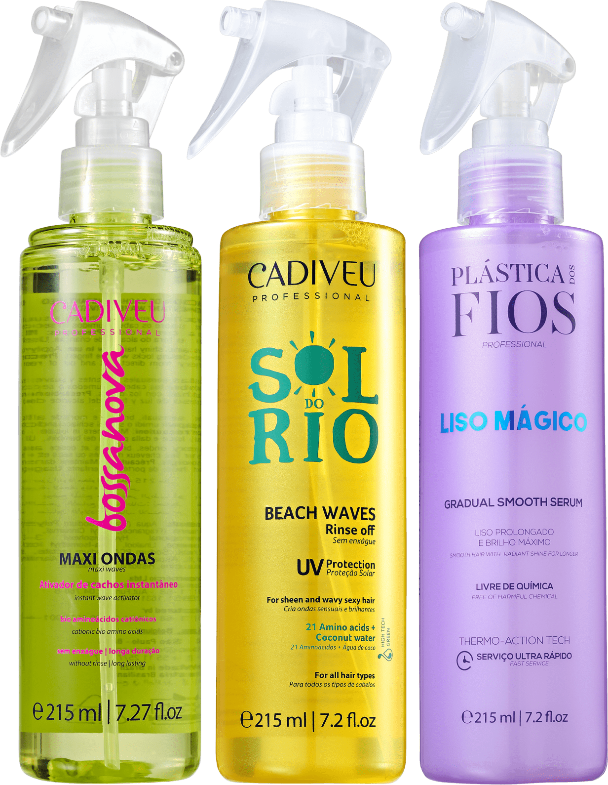 Kit Cadiveu Professional Modeladores (3 Produtos)