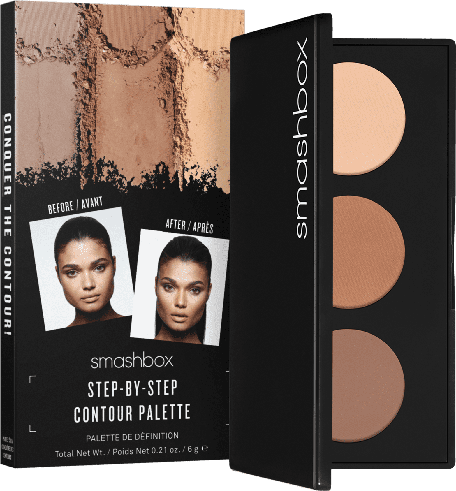 Smashbox Step-By-Step Contour Travel - Paleta de Contorno
