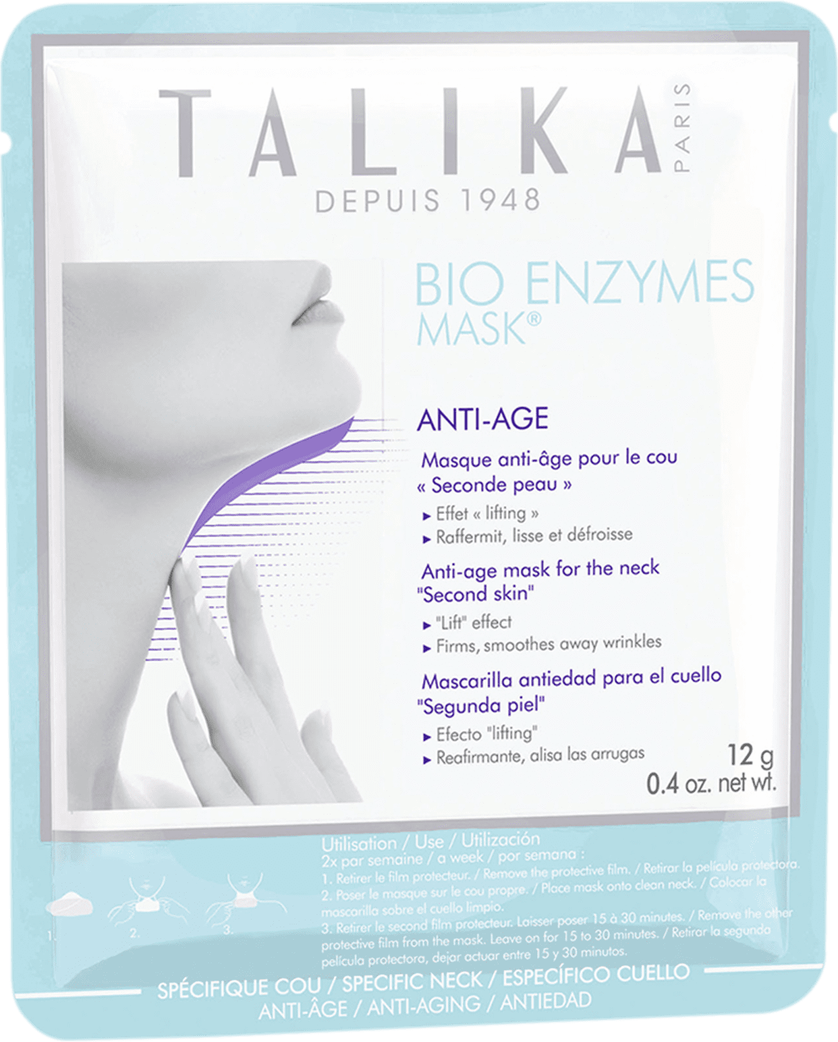 Talika Bio Enzymes Neck - Mascara Anti-Idade 12g