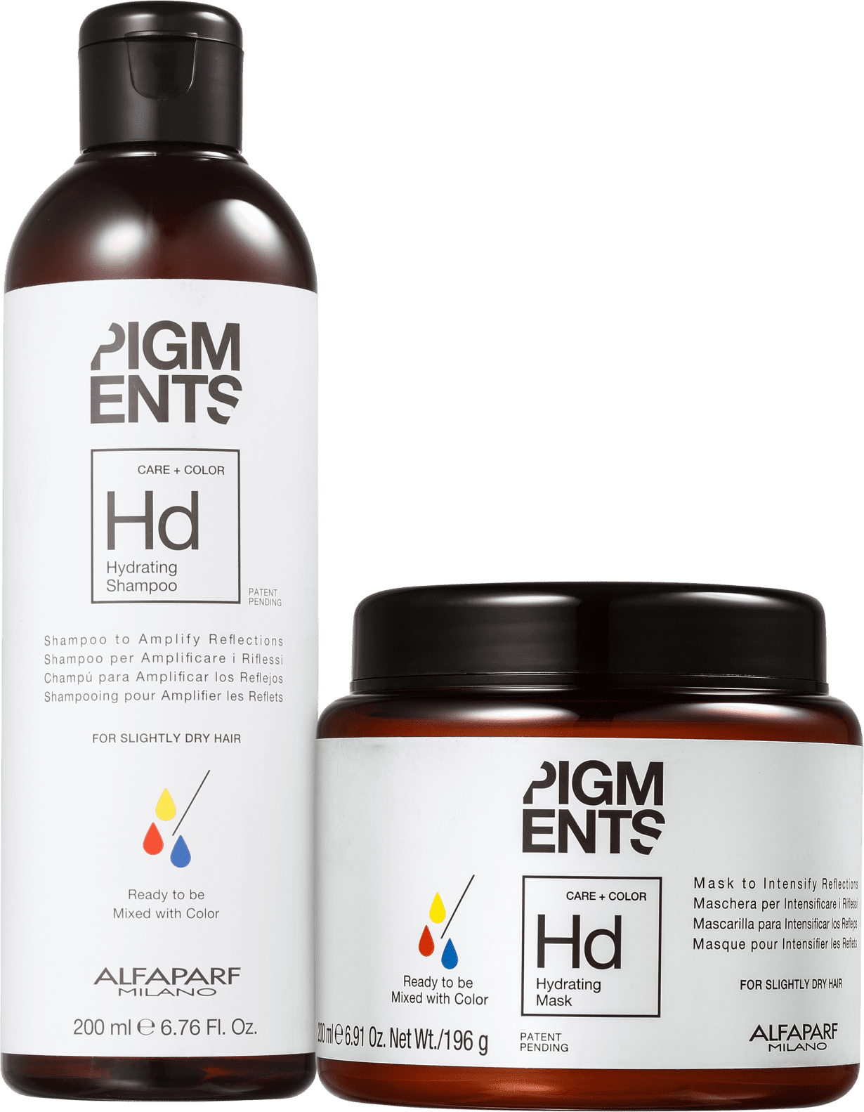 Kit Alfaparf Pigments Hydrating Duo (2 Produtos)