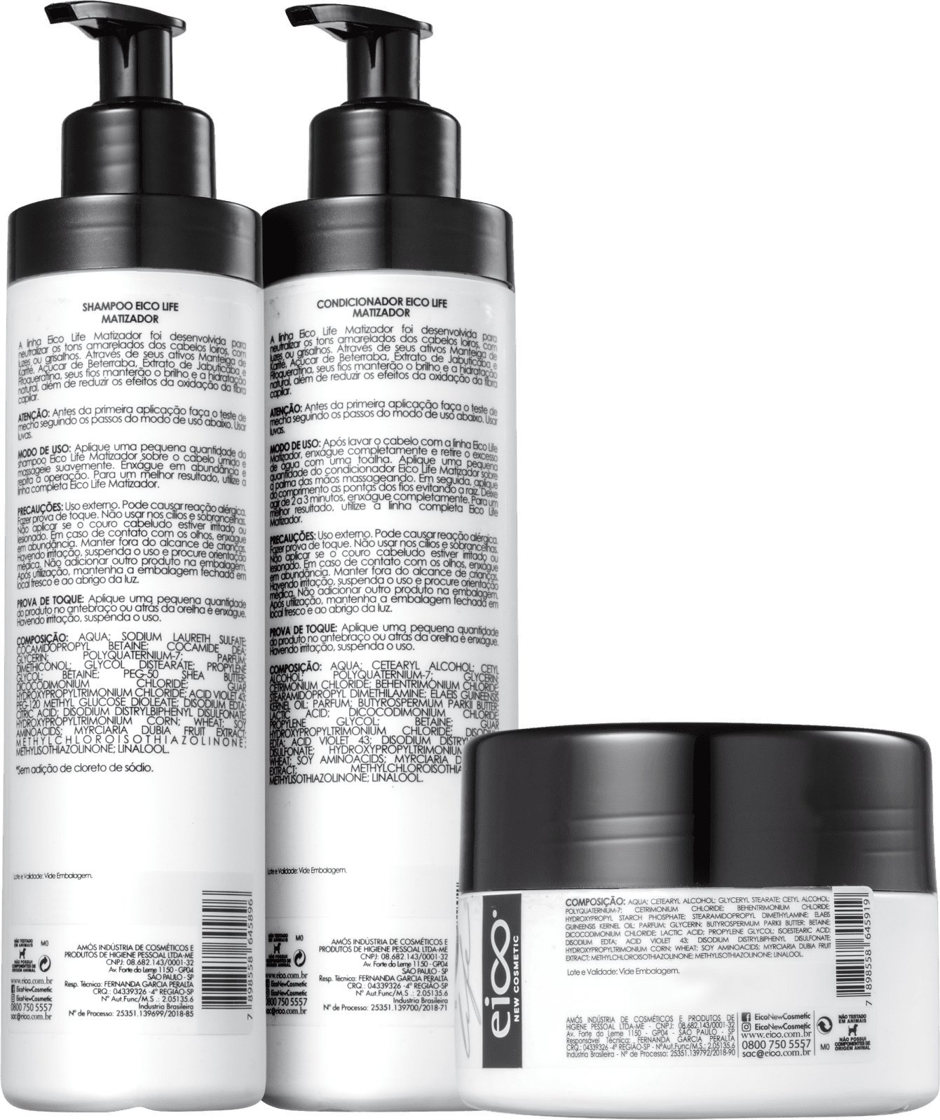 Kit Eico Life Matizador Trio (3 Produtos)