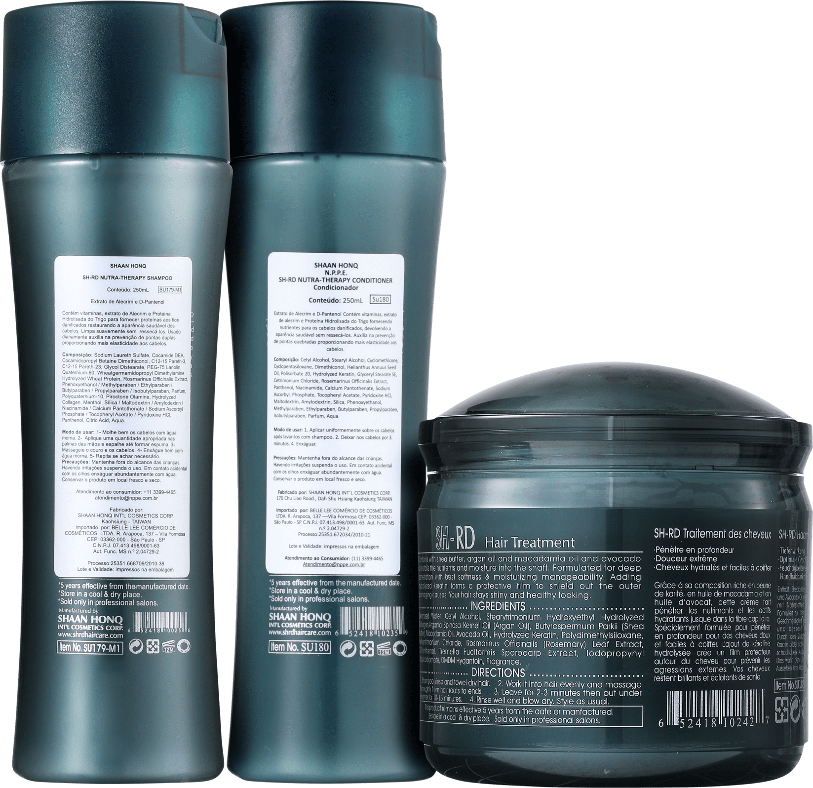 Kit N.P.P.E. SH-RD Nutra-Therapy Trio (3 Produtos)