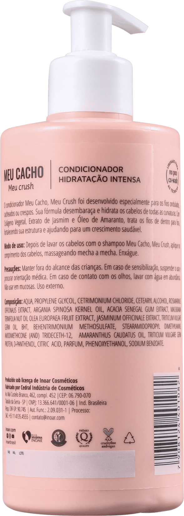 Inoar Meu Cacho, Meu Crush - Condicionador 400ml